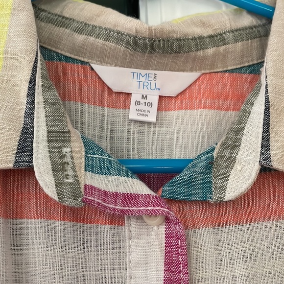 Linen button up dress - Picture 2 of 3